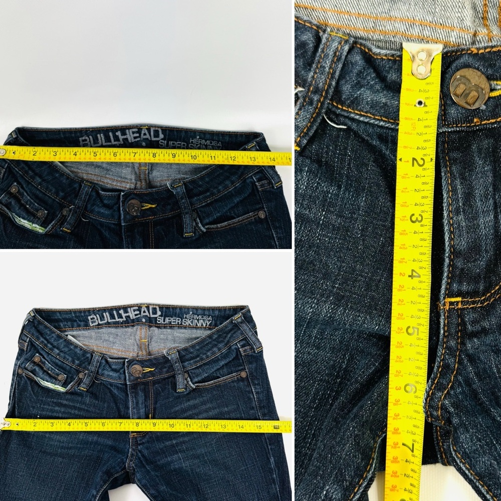 Bullhead Hermosa Super Skinny women’s  denim jeans sz 3 Long - Picture 14 of 14